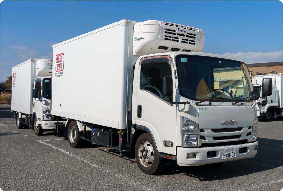 配送用冷蔵車